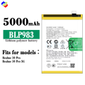 Realme 10 Pro / 10 Pro 5G Battery Replacement BLP983 Battery with 5000mAh Capacity _ Silver. 