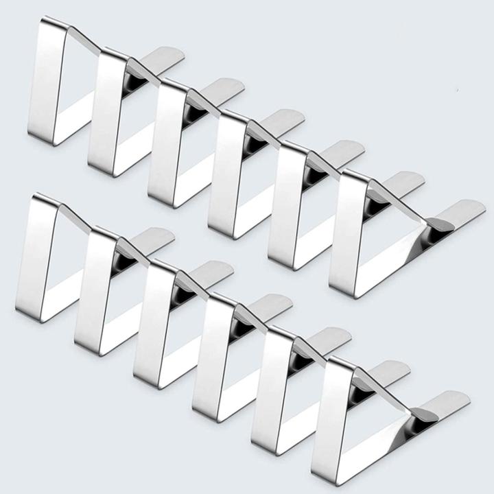 Tablecloth Clips Picnic Table Clips, Table Cloth Cover Clamps,Table Cloth Holders for Outdoor Dining Table Picnics