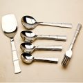 Cutlery Spoon Set 6 Person Serving (29PCS) 14-G Mate Finish. 