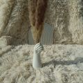 Hand vase, flower hand vase for home decoration, beautiful handmade vase, concrete vase, hand shaped vase for your home, home decor vase, cute hand vase. 