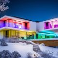 LED Strip Light with Remote 5M, SOLMORE RGB Strips Lighting SMD5050 Color Change LED Rope Lights Ideal for bedrooms, Party Decorations, with Adhesive and Fixed Clips, 12V Power Supply. 
