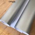 30x60cm Matt Silver Chrome Metallic Matte Vinyl Wrap Car Wrap With Air Bubble Free Chrome Silver Matt Film Vehicle Wrapping Sticker Foil Wraps Film Laptop Skin Phone Cover Motorcycle. 