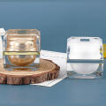 ABS Acrylic bottle High-quality Acrylic Golden/White Cosmetic packaging bottles Face bottles for Skincare routine Beauty. 