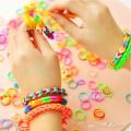 4400 Rainbow Color Loom Band Kit with Colorful Rubber Band. 