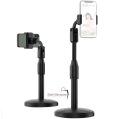Tiktok, sketch and Art drawing, and YouTube videos creator Compatible Compact Lightweight Mobile Smart Phone Tripod Stand - Black. 