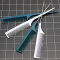 Hair Metal Handle Pointed Tail Hair Plate Hair Steel Needle Comb Split Split Partition Makeup Professional Hook Comb Perm Dyeing Comb. 