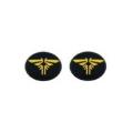 2pc Yellow Firefly Thumb Grips PS5 / PS4 / XBOX One X / S Controller Skin Caps. 