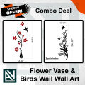 3D Wooden Three-Dimensional Decorative Wall Stickers Creative Happiness Bird Living Room Bedroom Entrance Door Wooden Wall Art & Decoration item. 