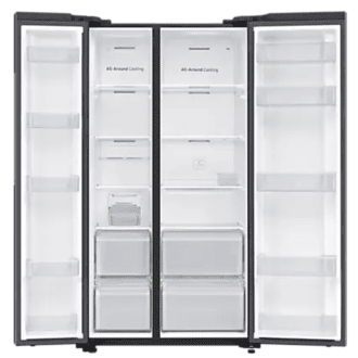 "RS62R5001B4/SG%20SBS%20Refrigerator%20with%20All-Around%20Cooling%20-%20680L%20Capacity"%20-%20Image%205