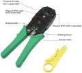 Kaiping RJ45 3 in 1 Network LAN Ethernet Cable Crimping Crimper Cutter Multifunctional Networking Tool Set Repair Kit Portable Crimper. 