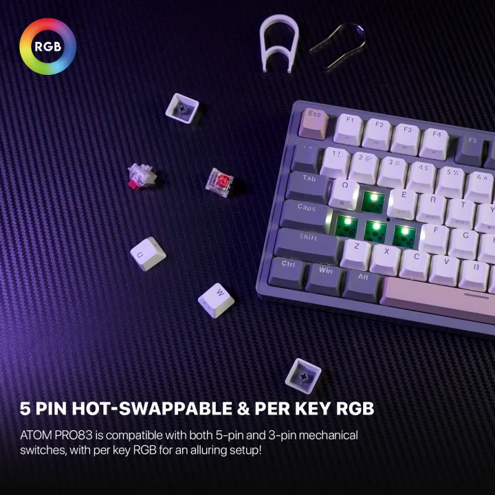 FANTECH%20ATOM%2083%20Wireless%20Mechanical%20Keyboard%20Hot%20Swappable%20Customisation%20Via%20Software%20RGB%20Lights%20Triple%20Mode%20Connectivity%20-%20Image%205