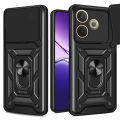 Vantime for OPPO A5 Pro 4G 5G Case Hard Sliding Lens Protect Stand Holder Back Cover. 