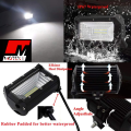 Ultra Bright 24 LED Pods With Reflector Walls 36 Watts Power Light, Work Light 5 inch 32W Flood LED Light Bar Row LED Work Lights Waterproof Driving Fog Lights for Motorcycle,Jeeps, Cars, Eg Ybr, Honda, Suzuki etc -  Motex Auto Line. 