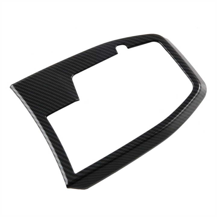For X1 U11 2023 2024 Car Center Console Gear Shift Panel Frame Cover Trim Spare Parts - ABS Carbon Fiber