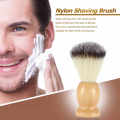 Men's Shaving Brush with Wood Handle Nylon for Men Beard Professional Barber Face Cleaning Razor Shaving Brush Tool. 