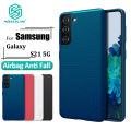 Nillkin for Samsung Galaxy S21 5G Case Super Frosted Shield PC Hard Back Cover. 