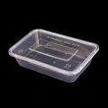 500 ML Disposable Plastic Container Pack of 50 Pcs. 