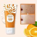 Orange Enzyme Exfoliating Gel 50ml: Brightening & Whitening Face & Body Exfoliator for Smooth, Radiant Skin.. 