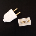 2 Pin Male Plug 250V 10A High Quality Ceramic Base- Pack of 2 Pcs. 