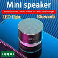 100% Quality+COD OPPO A10 Metal Wireless Bluetooth Speaker Mini Portable Large Sound Volume Audio Support USB Charging For Outdoor Travel Family Office. 