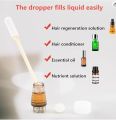 6ml Mini Portable Hair Oil Applicator Bottle - Hair Root Oil Applicator Comb - Scalp Massage Comb - Hair Treatment Comb - For Scalp Hair Growth. 