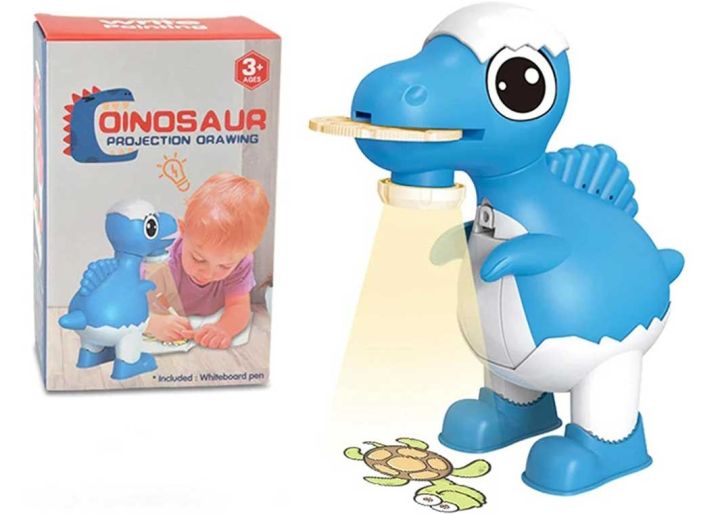 Majid Board Dinosaur Projection Drawing Kids Early Educational Learning Toy Fun Activity