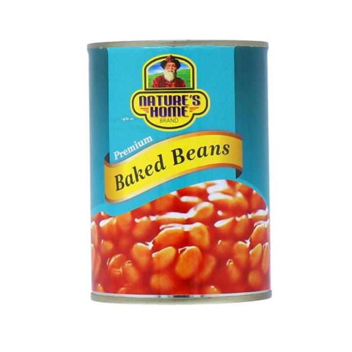 Nature’s Home Brand Premium Baked Beans 400 g Can