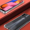 Samsung Galaxy A20s Anti Shock Drop Resistance Transparent TPU Case Soft Silicone Back Cover. 