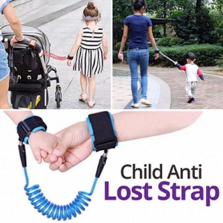 Baby Child Anti Lost Wrist Link Safety Harness Strap Rope Leash Walking Hand Belt Band Wristband For Toddlers, Kids