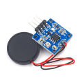 Piezoelectric Shock Tap Pressure Sensor Vibration Switch Module Piezoelectric Sheet Percussion for Electronic Component Kit. 