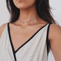YANCHUN Star Necklace Gold Choker Necklace for Women Layered Necklaces for Teen Girls Aesthetic Necklace Gift for Teen Girl. 