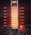 RS Electrical RS 599 50W Aquarium Submersible Immersion High Glass With Auto On/Off Thermostat Heater Best Heater For Fish Aquarium And Planted Tank. 