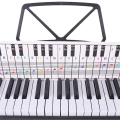 61/88Keys Piano Keyboard Reference Chart Fingerings Practice Cards. 