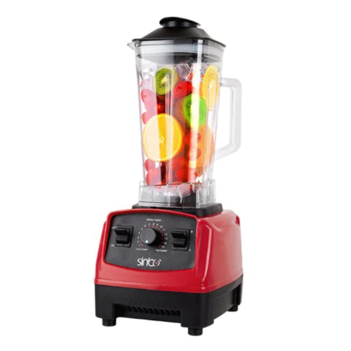 Silver Crest commercial professional smoothie’s             SINBO SHB-3088 Coffee GrinderIce Crusher Blender offers you a practical use while preparing cold drinks withpowerful blender food mixer juicer used for kitchens with 2L shake jar adjustable speed