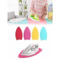 1 Pc Creative Anti-slip Heat Resistant Silicone Iron Mat Hot Safety Protection Ironing Rest Pad Insulation Boards (Multicolour). 