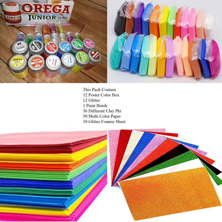 Stationery Pack 01 / Pack Of Stationery Item 121 Pcs / Art # SS-SI01-121P