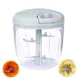 Manual Speedy Chopper | Manual Hand Pull Chopper | Large Speedy Chopper 5 Blades 900ml | Vegetable Cutter and Slicer | Multifunctional Food Processor. 