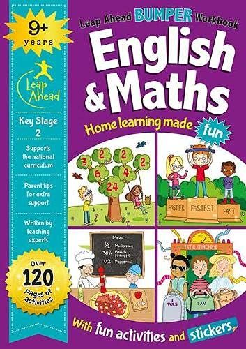 Liberty Books | Leap Ahead Bumper Workbook: 9+ Years English & Maths by Igloo Books (100% Original)