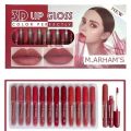 Liquid Matte Lipgloss Tray Waterproof Matte Nude Lip Gloss pack of 6 & 12. 