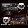 DEKCO DC5L 2K Security Camera Outdoor/Home, WiFi Outdoor Security Cameras Pan-Tilt 360 deg View, 3MP Dome Surveillance Cameras with Motion Detection and Siren, 2-Way Audio,Full Color Night Vision, Waterproof. 