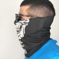 Multifunctional Skull Bandana Helmet Hallow Neck Face Mask Paintball Sport Headband Hiking Scarves headdress sport bike mask. 