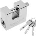 Heavy Duty Dongya Side Key Lock Chrome Silver 40mm, 50mm and 60mm. 