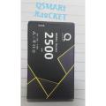 Q Smart Mobile Rocket Battery Replacement wiith 2500mAh Capacity_Black. 