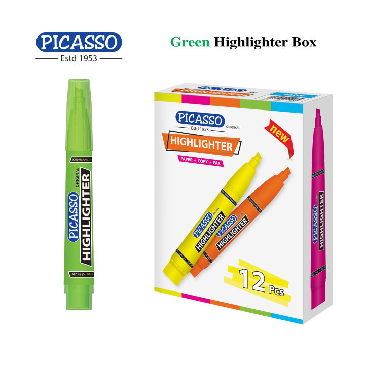 Picasso%20Multi%20Colour%20Highlighter%20Cardboard%20Box%2010pcs%20-%20Image%204