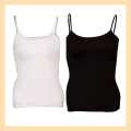 Fashion Boutique 2-Piece Camisoles for Women and Girls, Cotton, Sleeveless, Year-Round Wear. 