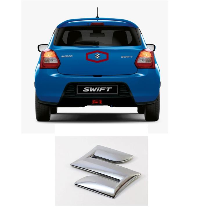 Suzuki Swift Back Logo S Emblems