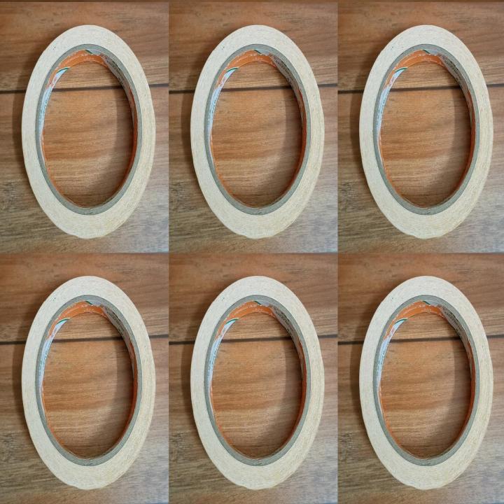 Hair Wigs tape Yellow Art # GW-WTY01 (6 pcs)