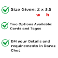 Customized Connect with Us Social Media QR Code Business Card. 