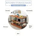 Haq Furniture Dainty Storage Rack 3 Tier / kitchen organizer table. 