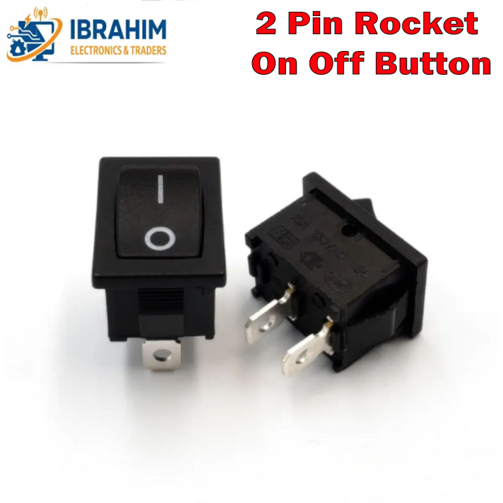 Signia Rocker Switch Button 15PCS Rocker Switch Button 250V 6A- SPST ON/OFF Switch For Electronic ...